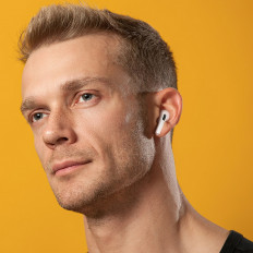 Наушники беспроводные EW77 TWS белые