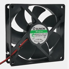 Вентилятор 12VDC 92*92*25mm MF92251V1-1000U-A99 SUNON 0.14A; 34dB; 3000 об; подшипник Vapo