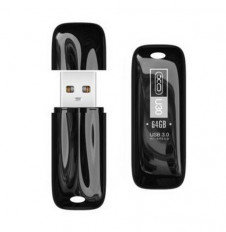 Карта Flash USB 64 Gb (U30) XO с колпачком, черный, USB 3.0,