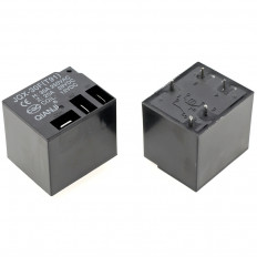 Реле JQX-30F(T91)-12VDC-30A-0.9 Тип 27.1 12VDC 1C(SPDT) 30A Qianji 32.4*27.5*28mm; силовые выводы сверху