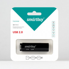 Card Reader SBR-715-K черный Smartbuy USB2.0; поддержка SD, microSD,microSDHC, microSDXC
