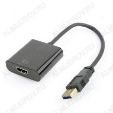 Видеоконвертер USB3.0 TO HDMI (A-USB3-HDMI-02) CABLEXPERT Вход USB3.0; выход HDMI; питание 5VDC от USB