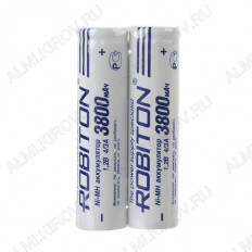 Аккумулятор 4/3A 3800mAh ROBITON 1.2V;NiMh; 17*67мм (цена за 1 аккумулятор)