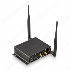 Wi-Fi Маршрутизатор Kroks Rt-Cse mQ-EC со встроенным LTE Cat.4 модемом Quectel EC25-EC KROKS Слот для Mini SIM, встроенный 3G/4G-модем, 2 разъема SMA-female для внешней 4G-антенны, 2 внешние антенны Wi-Fi (2дБ), 4 разъема RJ-45, Wi-Fi 300 Мбит