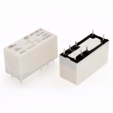 Реле HF115F-A/024-2Z4B Тип 10 24VAC 2C(DPDT) 8A Hongfa 29*12.7*15.7mm