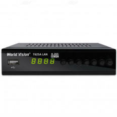 Ресивер эфирный WV T625A LAN AC3 (Wi-Fi,IPTV опция) WORLD VISION