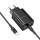 Сетевое зарядное устройство с вых.USB,Type-C,3.0A,черный BA87A Flare star PD65W +QC3.0,с каб.Type-C