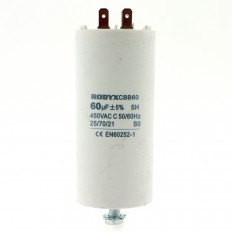 Конденсатор пусковой 60мкФ 450В CBB-60-болт (К78-17) клеммы