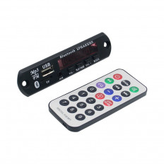 KIT Аудиоплеер MP3/FM/BT 12V 62016 No name Чип AC6905; Питание: 12VDC; Дисплей: 1.5"; Разъёмы: USB,TF,AUX-3.5мм; Bluetooth; FM 87.5~108.5мГц; Пульт ДУ