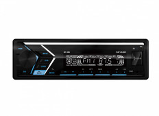 Автомагнитола BT-390 multicolor с Bluetooth SKYLOR MP3; 4x50Вт, FM1/2/3 MW1/2 87,5-108МГц, USB/SD/AUX, DC12В, монохромный дисплей, съемная передняя панель