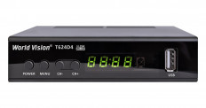 Ресивер эфирный WV T624D4 AC3 (Wi-Fi,IPTV опция) WORLD VISION