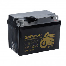 Аккумулятор 12V 4.0Ah AMT-1240 (для мототехники)
