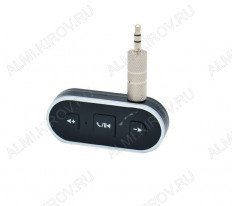 Bluetooth-Aux аудио адаптер OT-PCB01 (OT-PCD01) (BT380) с микрофоном ОРБИТА Питание USB 5В 0,5А (встроенный аккумулятор)