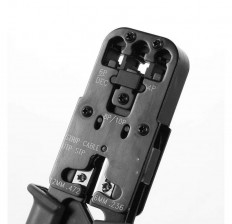 Клещи для обжима разъемов RJ-45, RJ-11, RJ-12 HT-022 (8-148) с LAN-тестером