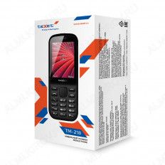 Мобильный телефон Texet TM-218 черный-красный TEXET