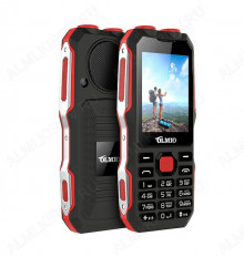 Мобильный телефон Olmio X02 (черный-красный) OLMIO 2.4", 2550mAh, камера