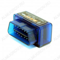 Радиоконструктор K-line адаптер Bluetooth MP9213BTmini (универсальный автосканер OBDII) МастерКит Универсальный автомобильный OBDII сканер