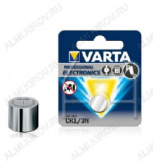 Элемент питания CR1/3N VARTA 3В; 160mAh; литиевые; 11.6x10.8mm (цена за 1 эл. питания)