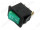 Сетевой выключатель RWB-206 (SWR-41) ON-OFF зеленый с фиксацией с подсветкой 19,5*13,2mm; 6A/250V; 3 pin