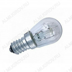 Лампа ПШ 235-245-15-1 (цоколь Е14) (КХ-0002660) КЭЛЗ 230V 15W E14
