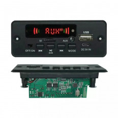 KIT Аудиоплеер MP3/FM/BT 5...32V JQ-D029BT с усилителем No name Питание: 5...32VDC; Дисплей; Разъёмы: USB,TF,AUX-3.5мм; Bluetooth; FM 87.5~108мГц; усилитель 2*3W; Пульт ДУ