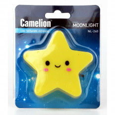 Ночник светодиодный NL-240 Звезда Camelion