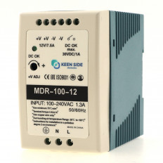 Модуль AC/DC MDR-100-12 12V 7.5A 90W