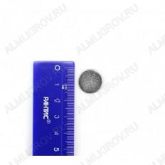 Неодимовый магнит диск 15х2 мм Сила сцепления 2.1кг; вес 2.6гр;