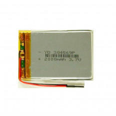 Аккумулятор LP304569-PCB-LD (3.7V; 2000mAh) МБ Li-Pol; 3.0*45*69мм (цена за 1 аккумулят