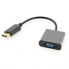 Видеоконвертер DISPLAYPORT TO VGA с кабелем 0.15м Вход DISPLAYPORT; выход VGA