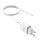 Сетевое зарядное устройство с выходом USB, 2.1А, белый, C81A, с кабелем USB-microUSB;