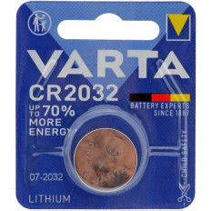 Элемент питания CR2032 VARTA 3В;литиевые;блистер 1/10 (цена за 1 эл. питания)