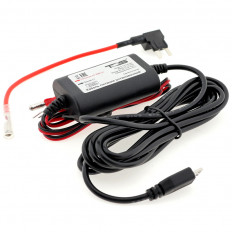 Адаптер питания для видеорегистратора TS-CAU65 (microUSB) TDS скрытая уст-ка; кабель 2.5м; (5V 2.5A),
