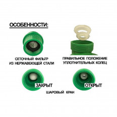 Таймер полива шаровый, механический Сибавтоматика