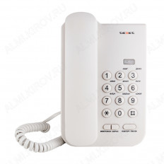 Телефон TX-212, светло-серый TEXET