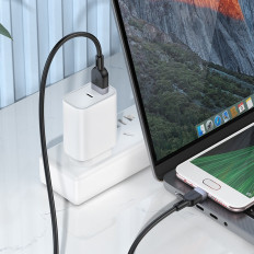 Кабель USB-microUSB, 1.0м, для зарядки и передачи данных, черный, X109 Energy