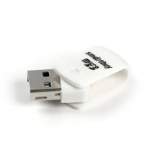 Card Reader SBR-706-W White SMART BUY USB2.0; поддержка microSD