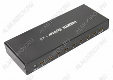 HDMI-Разветвитель 1/8 (17-6903) REXANT 1 HDMI-вход, 8 HDMI-выходов, HDMI 1.4a (3D), HDCP, 1080p