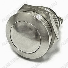 Кнопка антивандальная PBS-28B D-19mm OFF-(ON) (метал.) без фиксации
