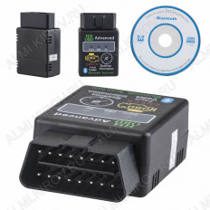 KIT K-line адаптер Bluetooth v1.5 TS-CAA38 (С-31) (универсальный автосканер OBDII) No name чип BK3231; для диагностики автомобилей, поддержка SAE J1850 PWM, ISO 9141-2, ISO14230-4 KWP, ISO15765-4 CAN; LED-индикация