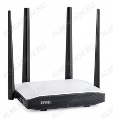 Wi-Fi Маршрутизатор Keenetic Extra II ZYXEL Порт USB 2.0, поддержка 3G/4G, 4 внешние антенны Wi-Fi (5дБ), 5 разъемов RJ-45, точка доступа двухдиапазонный Wi-Fi 300+867 Мбит/с, 2.4ГГц + 5 ГГц