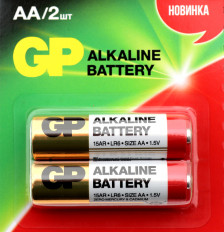 Элемент питания LR6/AA/316 Alkaline отрывной блистер 2*10 GP 1.5В;щелочные;блистер 20/160/960 (цена за 1 эл. питания)
