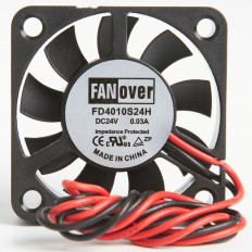 Вентилятор 24VDC 40*40*10mm FD4010S24H FANOVER 0,03А; 32dB; 7000 об;