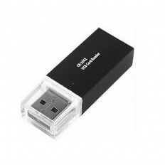 Card Reader CR-2042 Black RITMIX USB2.0; поддержка: microSD, SD/SDHC, Memory Stick, Memory Stick Duo