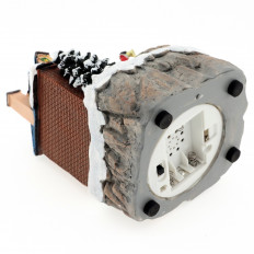 Фигура световая "Горный домик с Дедом Морозом" (Y3-26)