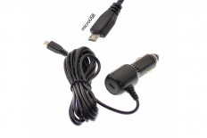 Адаптер питания для видеорегистратора TS-CAU60 (microUSB + Type-C PD20W) TDS кабель 3.5м; (5V; 3A),