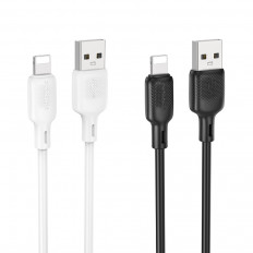 Кабель USB-Type-C, 1.0м, для зарядки и передачи данных, белый, BX113 Lenny