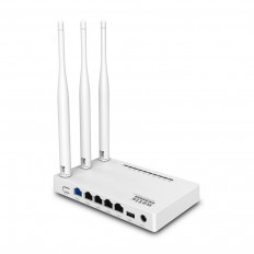 Wi-Fi Маршрутизатор Netis MW5230 NETIS Порт USB 2.0, поддержка 3G/4G-модемов, 3 внешние антенны Wi-Fi (5дБ), 5 разъемов RJ-45, точка доступа Wi-Fi, 300 Мбит/с, белый корпус