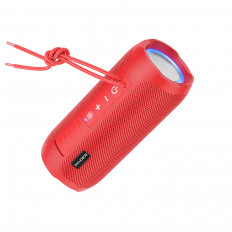 Колонка портативная BR21 Sports, красный BOROFONE Выходная мощность 2*5Вт; Bluetooth, USB, micro SD, AUX; Встроенный АКБ 1200mAh;