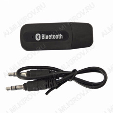 Bluetooth-Aux аудио адаптер OT-PCB06 (BT-163) с микрофоном ОРБИТА Питание USB или адаптер 5В 0,5А